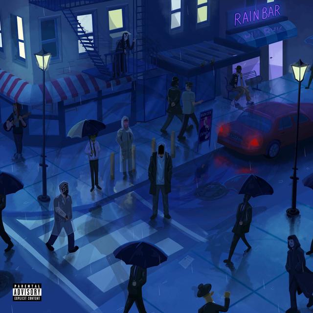 Album cover art for Lluvia: Rain City Vol.2