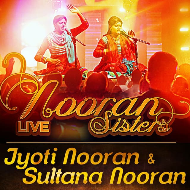 Album cover art for Nooran Sisters Live