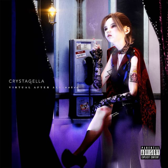Album cover art for VIRTUAL AFTER ALL: naked