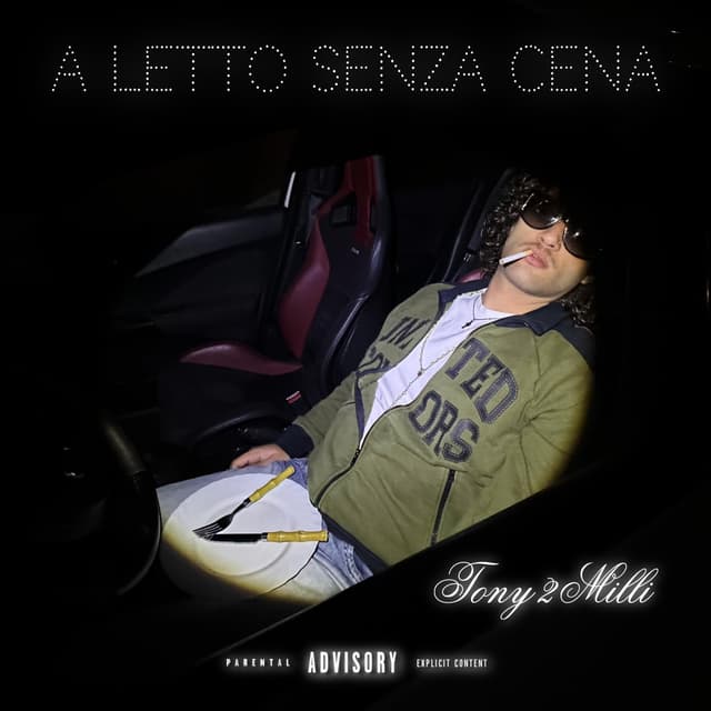 Album cover art for A letto senza cena