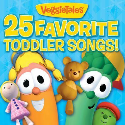 Album cover art for 25 Favorite Toddler Songs!