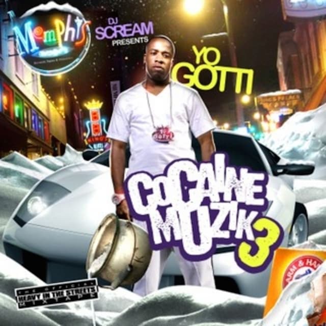 Album cover art for Cocaine Muzik 3