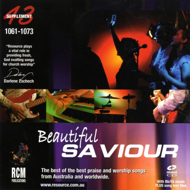 Album cover art for Beautiful Savior – Praise & Worship Collection