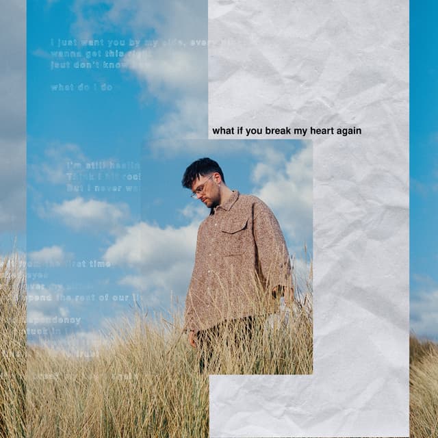 Album cover art for what if you break my heart again