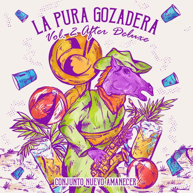 Album cover art for la pura gozadera vol. 2 after deluxe