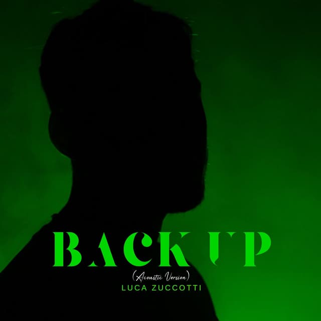 Album cover art for Back Up (acoustic version)