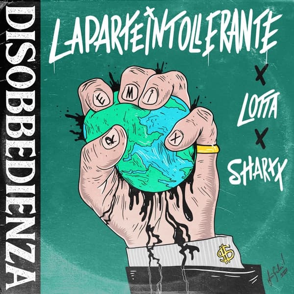 Album cover art for DISOBBEDIENZA (Remix)