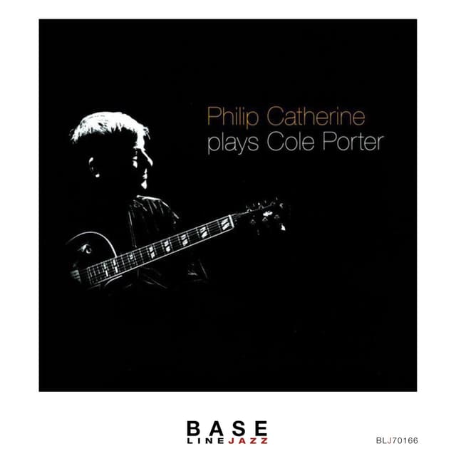 Album cover art for Philip Catherine Plays Cole Porter