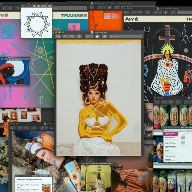 Album cover art for Transes