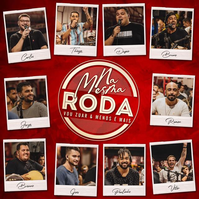 Album cover art for Na Mesma Roda
