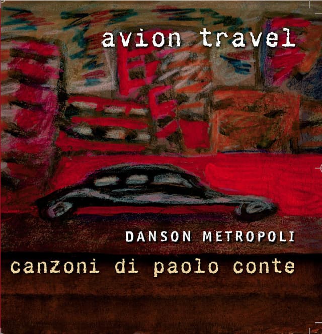 Album cover art for Danson Metropoli: Canzoni di Paolo Conte