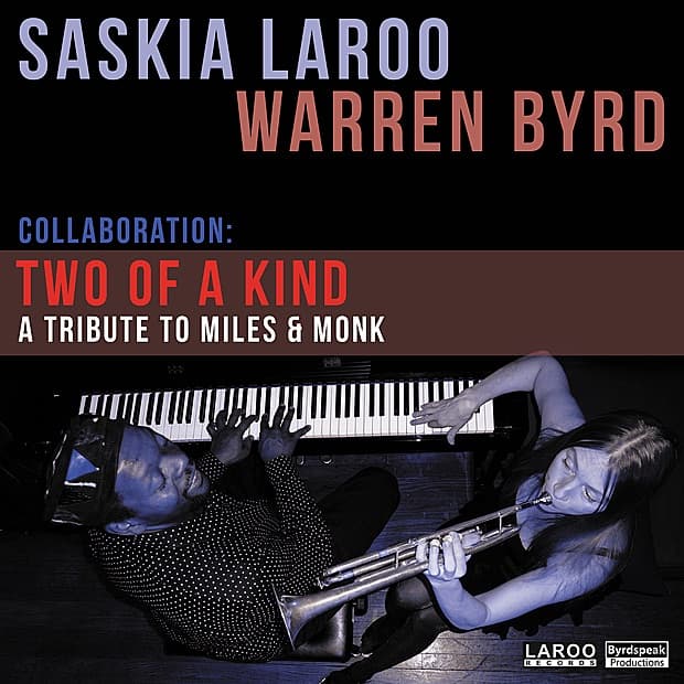Album cover art for Two of a Kind: A Tribute to Miles & Monk