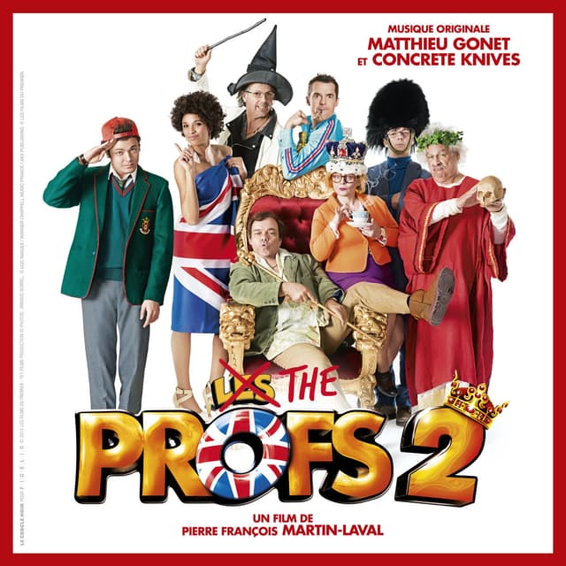 Album cover art for Les Profs 2 [B.O.F.]