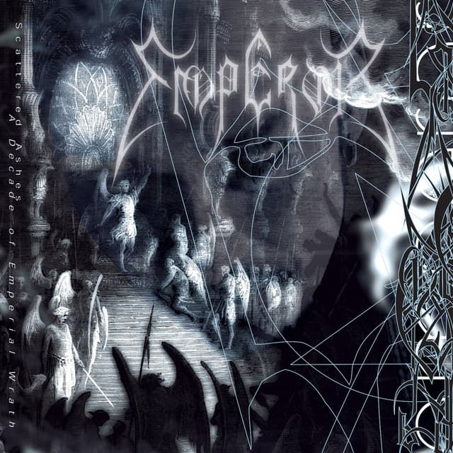 Album cover art for Scattered Ashes - A Decade of Emperial Wrath
