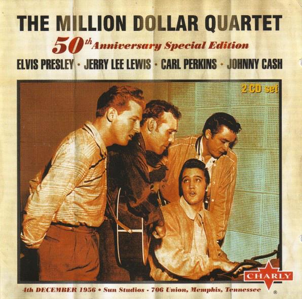 Album cover art for The Million Dollar Quartet: 50th Annivesary Special Edition
