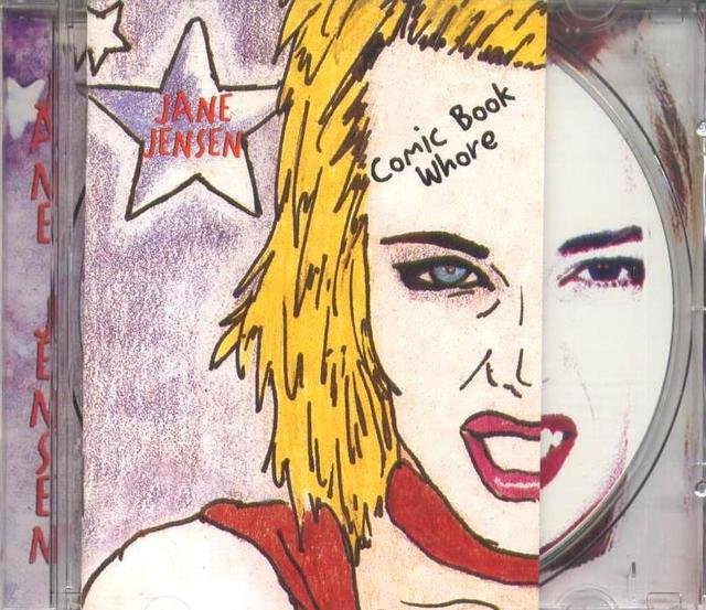 Album cover art for Comic Book Whore