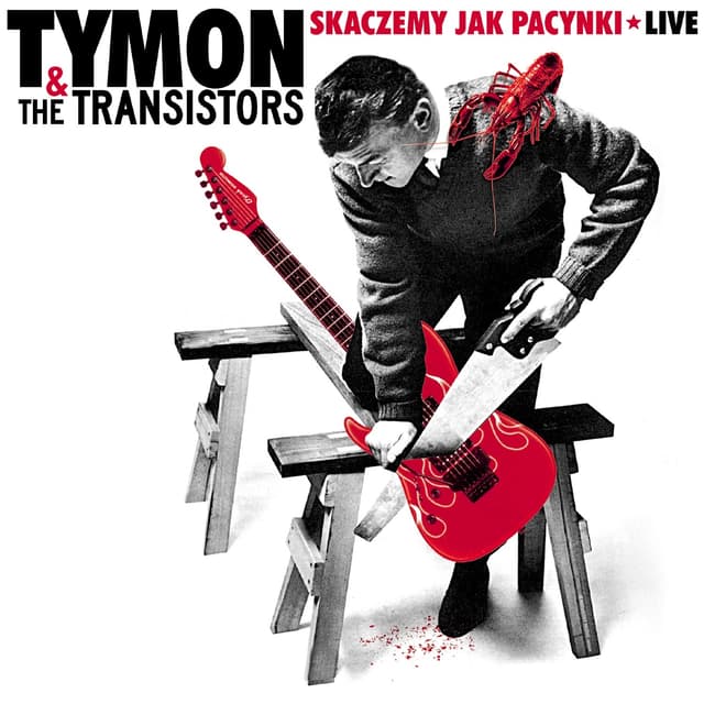 Album cover art for Skaczemy Jak Pacynki Live