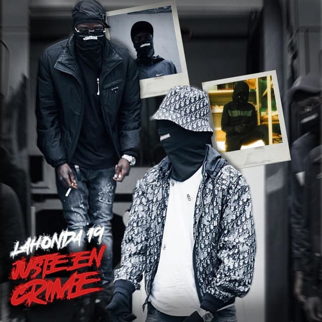 Album cover art for Juste en crime