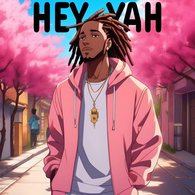 Album cover art for Hey Yah
