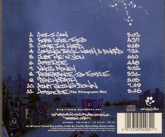 Album cover art for Hardknox