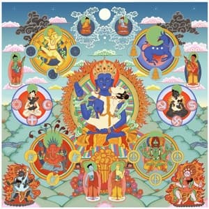 Album cover art for Love is God