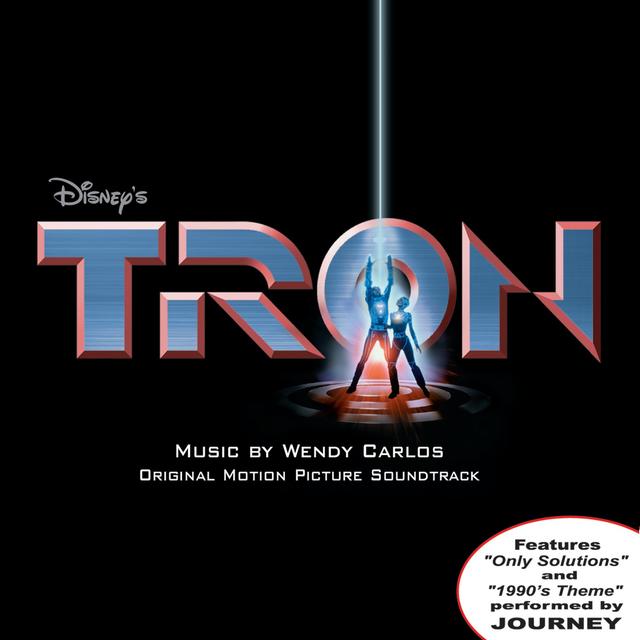 Album cover art for Tron (Original Motion Picture Soundtrack)