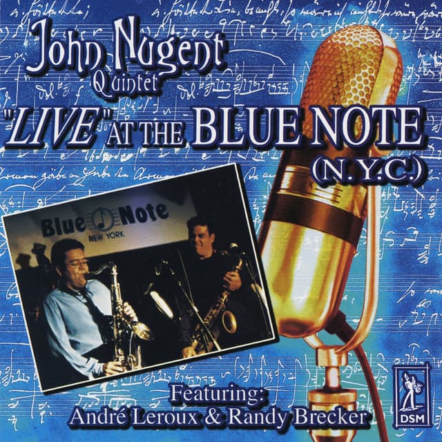 Album cover art for Live at the Blue Note (N.Y.C.)