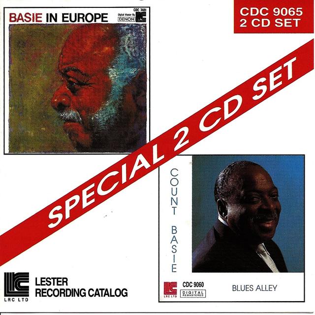 Album cover art for Basie in Europe