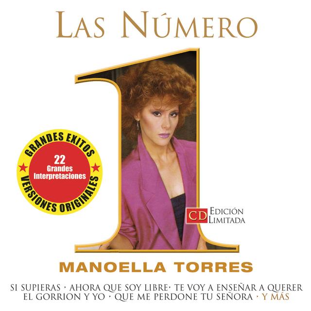 Album cover art for Las Numero 1 De Manoella Torres