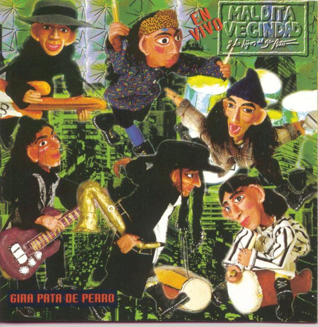 Album cover art for En Vivo Gira Pata de Perro