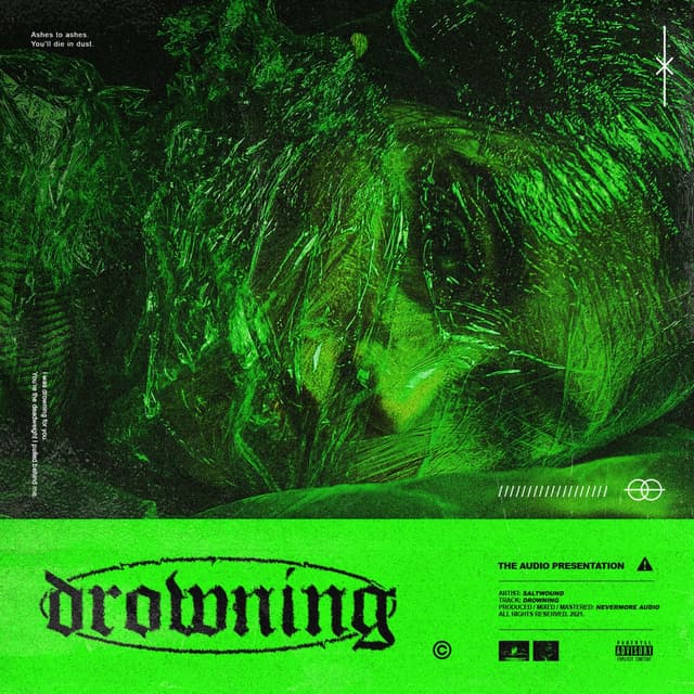 Album cover art for Drowning