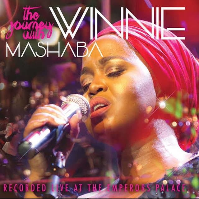 Album cover art for The Journey with Winnie Mashaba ( Live at the Emperors Palace )