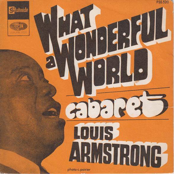 Album cover art for What a Wonderful World