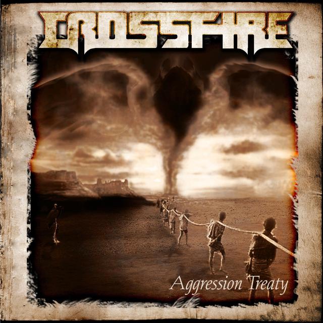 Album cover art for Aggression Treaty