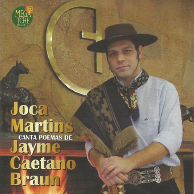 Album cover art for Joca Martins Canta Poemas de Jayme Caetano Braun