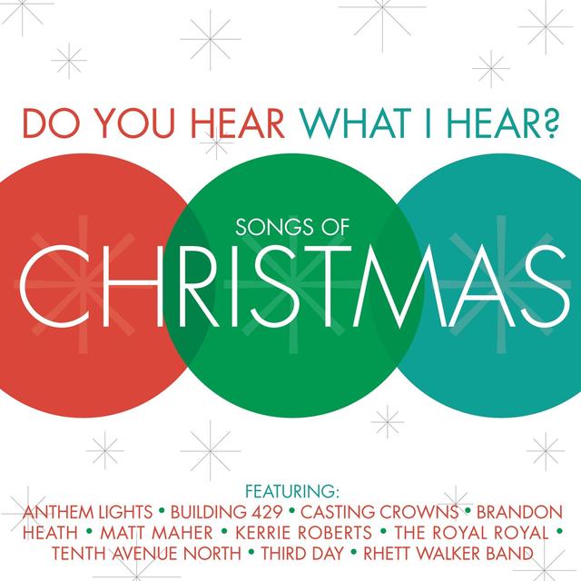 Album cover art for Do You Hear What I Hear? Songs Of Christmas