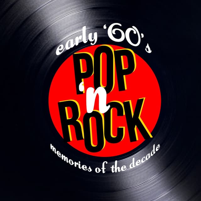 Album cover art for Early '60s Pop & Rock Memories Of The Decade