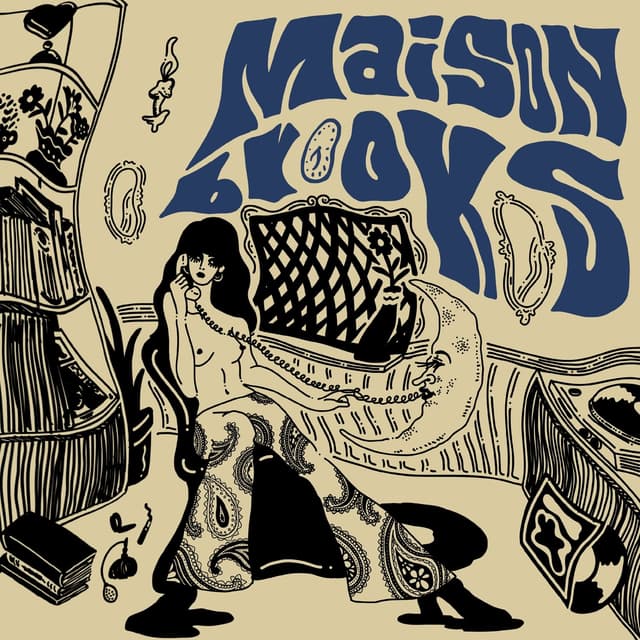 Album cover art for maison brooks