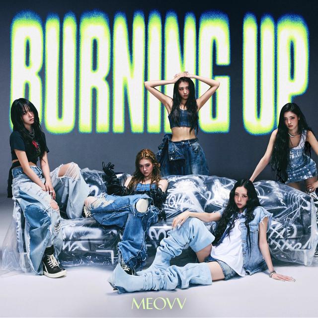 Album cover art for BURNING UP
