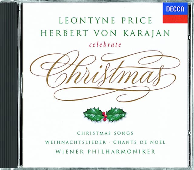 Album cover art for Leontyne Price & Herbert von Karajan Celebrate Christmas