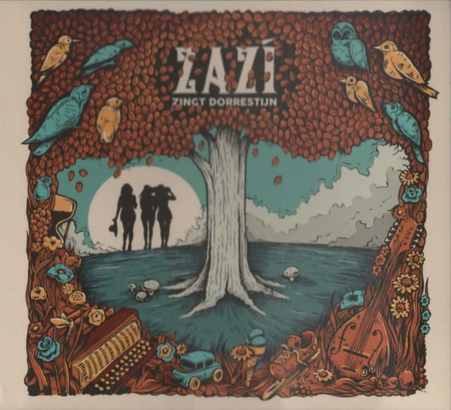 Album cover art for Zazí Zingt Dorrestijn