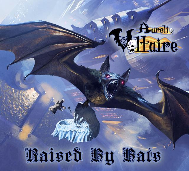 Album cover art for Raised By Bats
