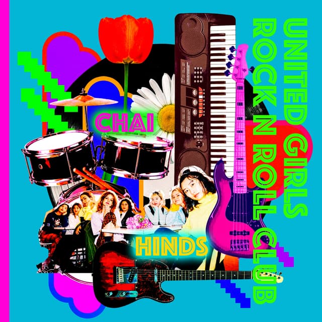Album cover art for UNITED GIRLS ROCK'N'ROLL CLUB