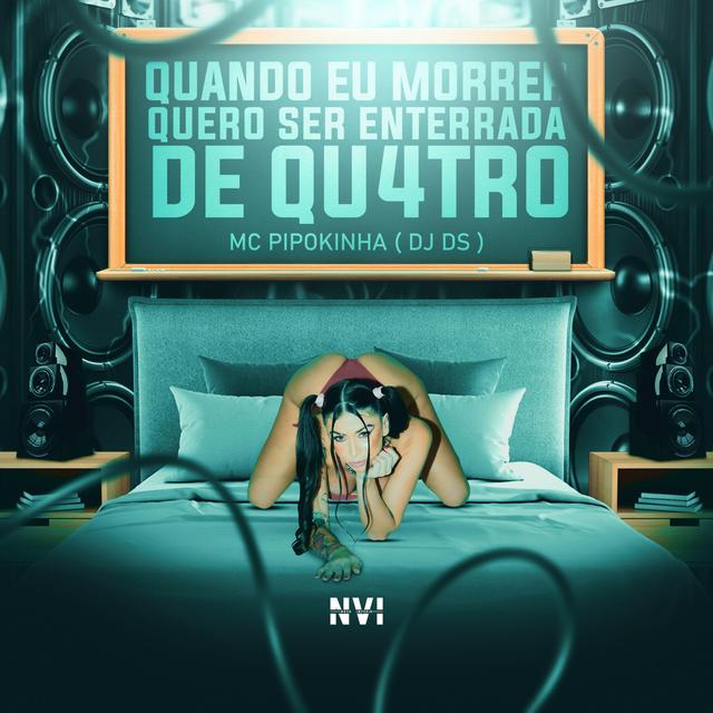 Album cover art for Quando Eu Morrer Quero Ser Enterrada de Qu4tro