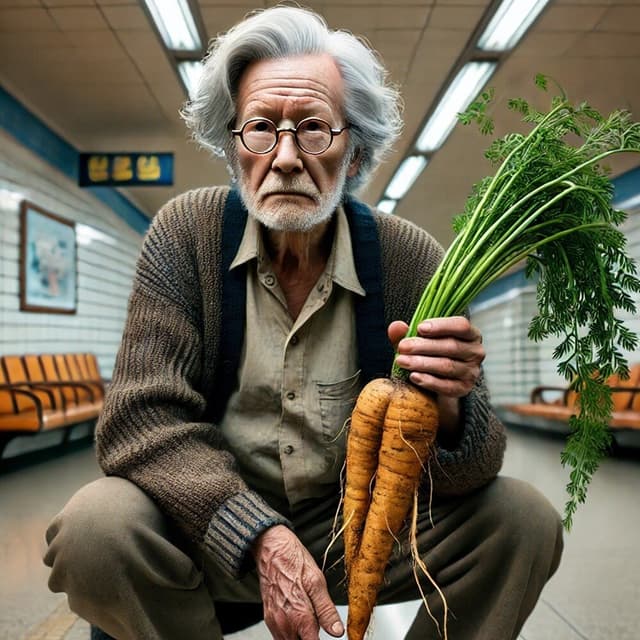 Album cover art for 당근할아버지