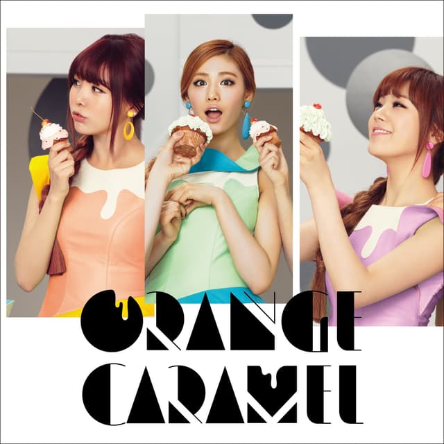 Album cover art for ORANGE CARAMEL
