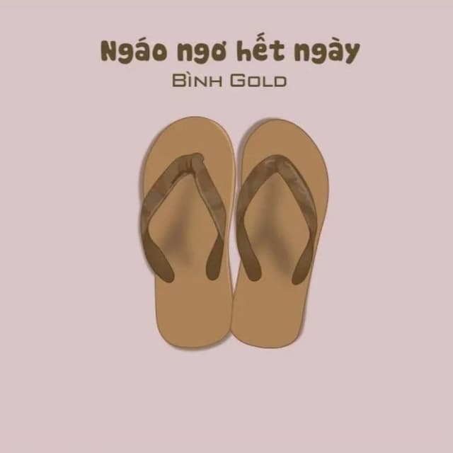Album cover art for Ngáo Ngơ Hết Ngày