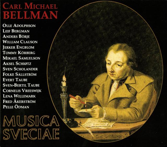 Album cover art for Musica Sveciae: Carl Michael Bellman