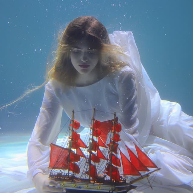 Album cover art for Алые паруса