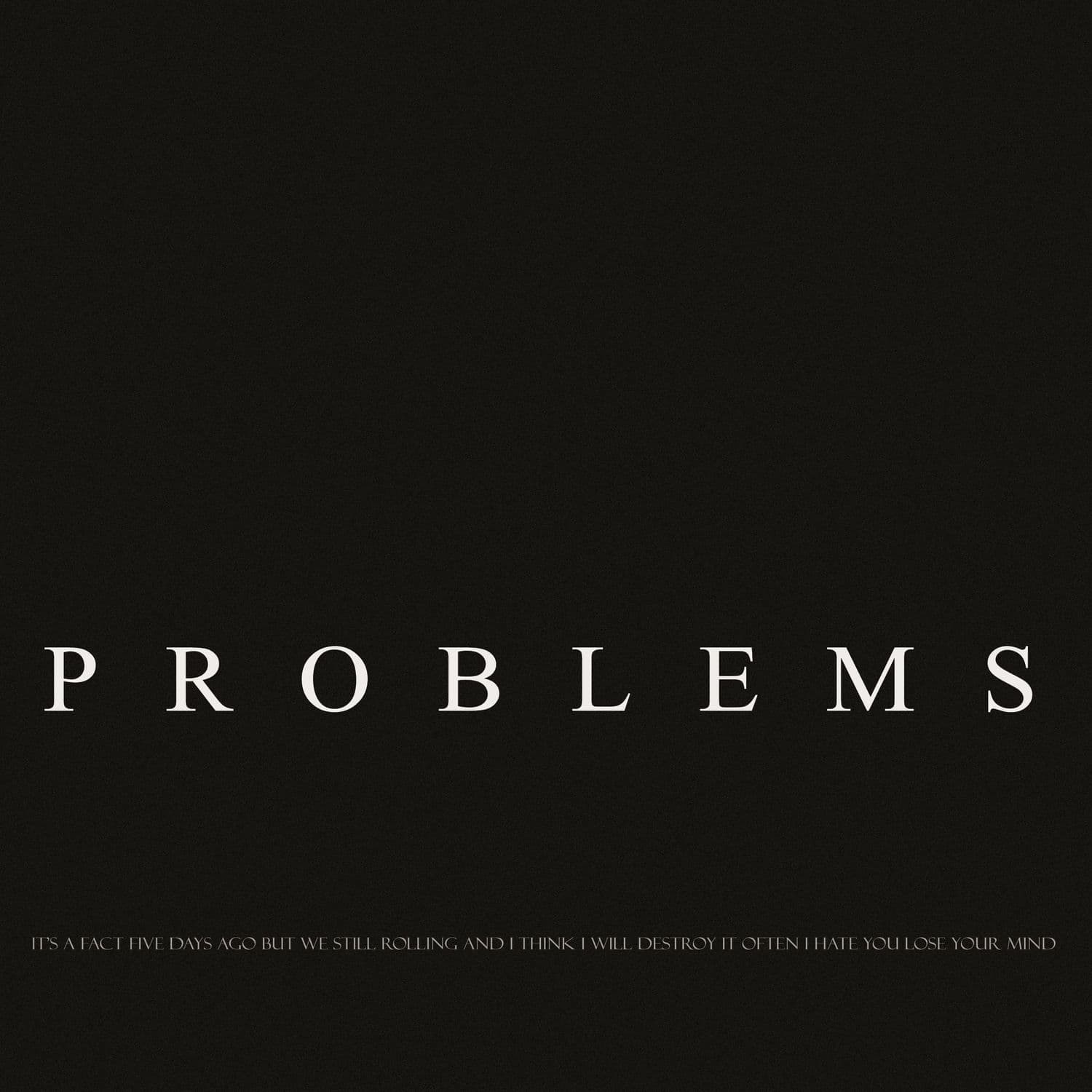 Lyric cover art